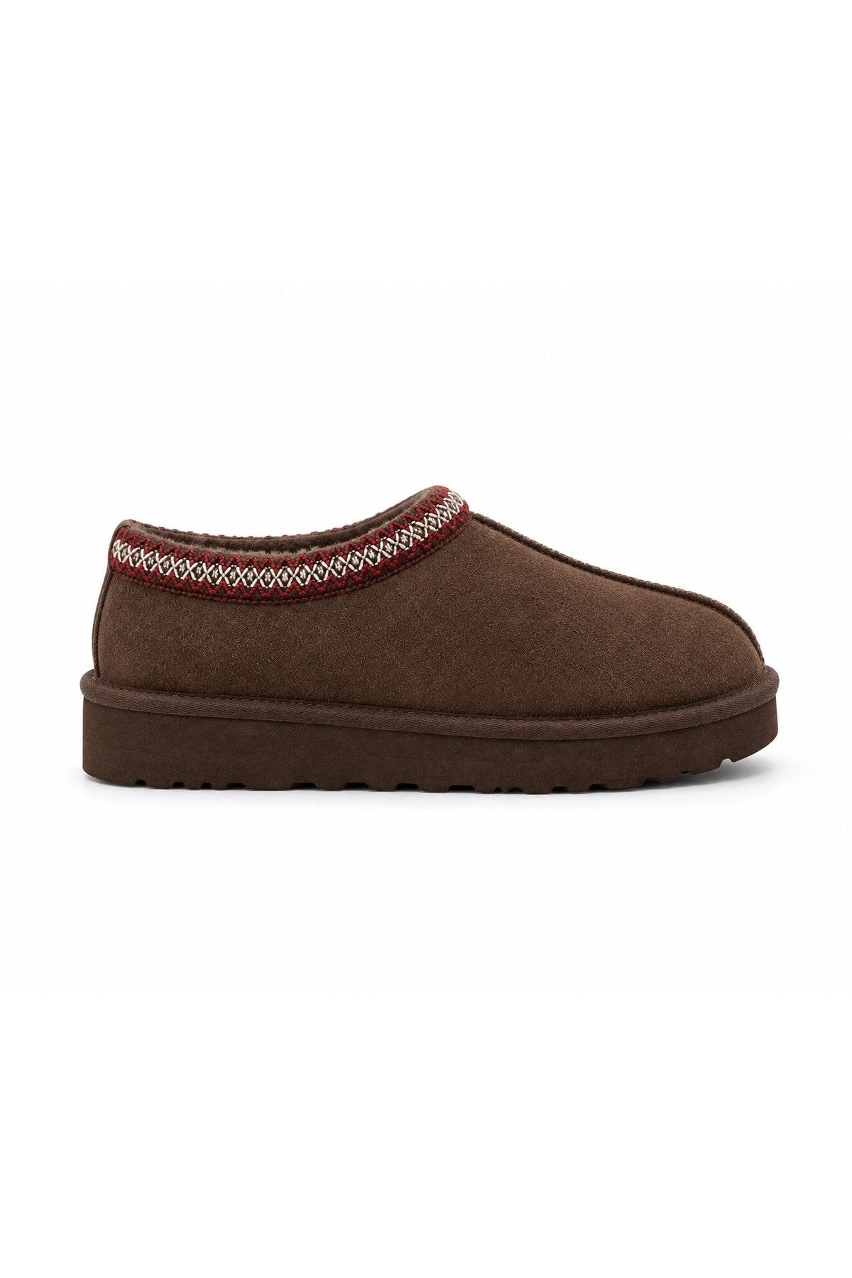 Women's Suede Faux Fur Lined Platform Winter Boots